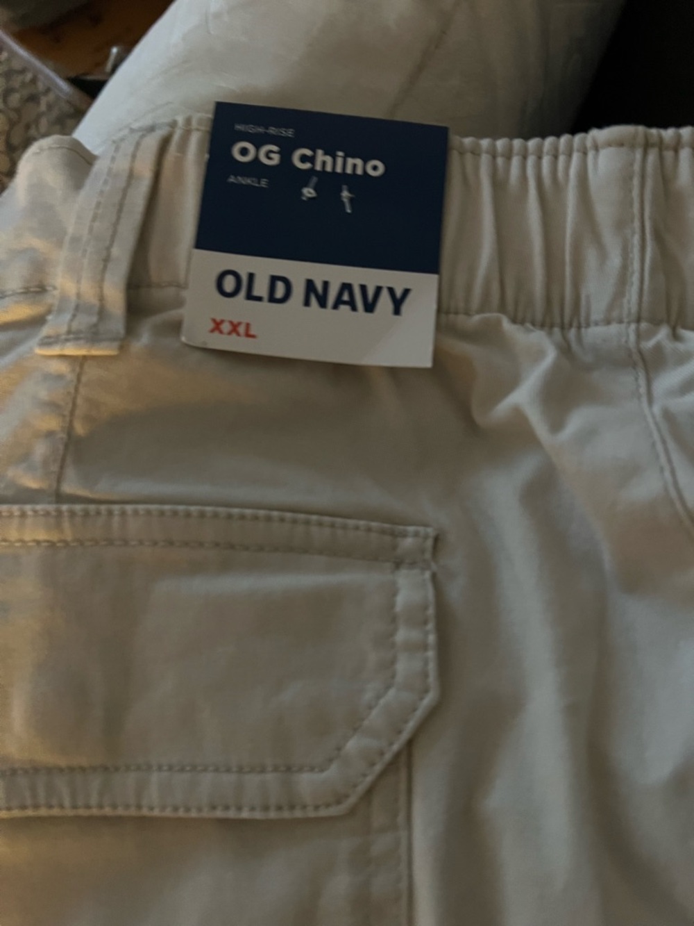 Old Navy Women OG Chino Ankle Pants - Beige
